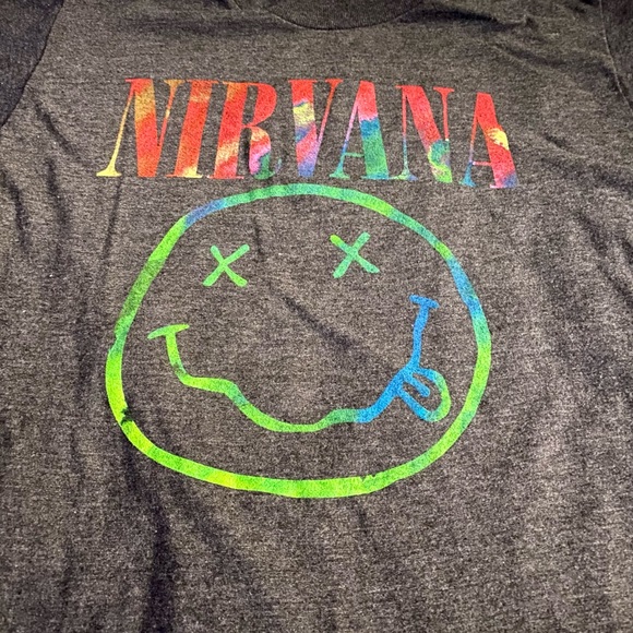 Womens band nirvana tshirt - Picture 2 of 4